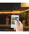 Contrôleur LED RGB avec télécommande RF 20 touches - 12V/24V, 3 canaux, IP20, pour rubans RGB