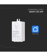 Récepteur WiFi pour interrupteurs sans fil, 1000W - Smart Home, compatible Alexa/Google Home, IP20 intérieur