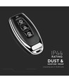 Interrupteur sans fil 3 boutons, noir - IP54, 3V, portée jusqu'à 160m, pour V-TAC Smart Light / récepteur RF