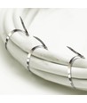 RVS Kabelbinders, 100 stuks - Breedte 4,6 mm, lengte 35 cm