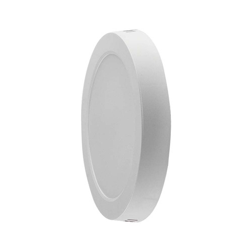 18W Ø21,6cm LED plafondlamp - 110lm/W, rond, witte rand, incl. lichtbron