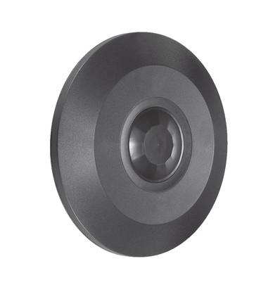 V-Tac détecteur de mouvement LED pour montage en surface - Compatible LED, noir, infrarouge PIR, IP20 intérieur