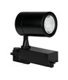 35W 3-fase railspot - 24 graden, 4000K, zwart, COB LED, IP20