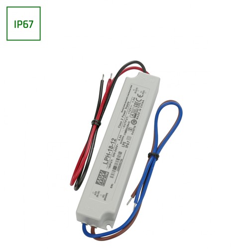 LPV-35-12 LED Voeding - IP67, 12V, 3A