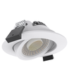 Spot encastrable 7W RA96, DimToWarm+CCT, Dimmable - Trou: Ø6,8 cm, Dim: Ø8,3 cm, Bord blanc