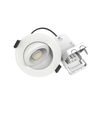 7W RA96 CCT + DimToWarm innfelt spot til isolasjon - dimbar, Hull: Ø6,8 cm, Mål: Ø9,3 cm