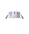 Spot encastrable 7W Ø8,3cm DimToWarm+CCT dimmable RA96 - Orientable, Perçage : Ø6,8 cm, Dimensions : Ø9,3 cm, Bord blanc
