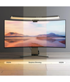 Lumière d'écran incurvée CCT - 40 cm de large, pour écran PC, avec commande tactile