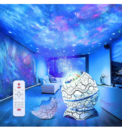 Projecteur galaxie - Œuf de dinosaure, USB 5V