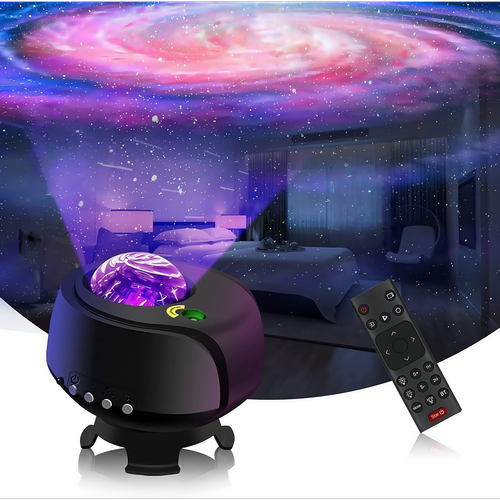 Projecteur galaxie - 5V USB, télécommande