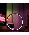 Slim Circle RGBIC lampe - Blanc, Ø20cm, Bluetooth, 5V USB