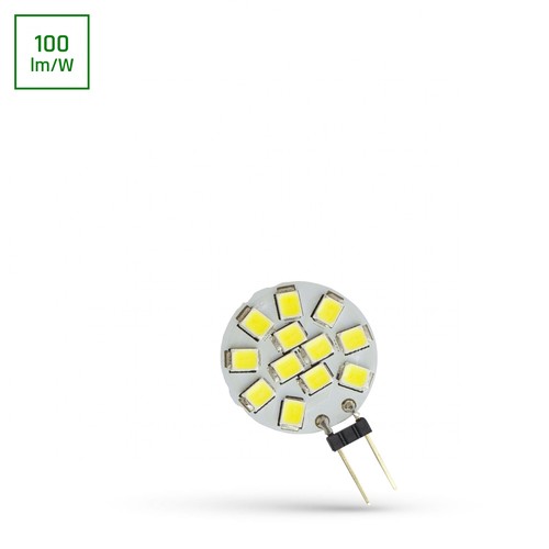 G4 1,2W LED lamp, 12V - 110mA, decoratieve verlichting
