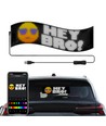 1x Pixel matrix paneel 32x128 - Bluetooth, 5V USB