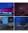 Controller neonskilt gamepad, LED-lys - Stor modell 39x27 cm, perfekt for gamingrom
