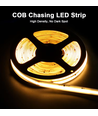 10m 12W/m COB LED strip IC løbelys/running - 24V DC, Løbelys, 120 LED pr. meter