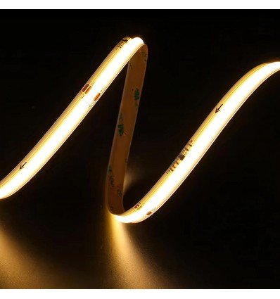 10m 12W/m COB LED strip IC løbelys/running - 24V DC, Løbelys, 120 LED pr. meter