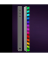 RGBIC music sync desk light - 18cm, indb. batteri, Bluetooth