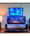 RGBIC music sync desk light - 18cm, indb. batteri, Bluetooth