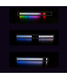 RGBIC musiksynkroniseringsbordslampa - 18 cm, inbyggt batteri, Bluetooth