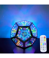 Infinity mirror light - RGBW, 9W, USB-tilkobling, inkl. fjernkontroll