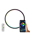 Slimme Cirkel RGBIC lamp - Ø20cm, Bluetooth, 5V USB
