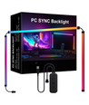 PC Sync LED strip 24" skærm 3 sider - RGBIC, USB, 60 LED/m