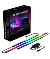 PC Sync LED strip 24" skærm 3 sider - RGBIC, USB, 60 LED/m