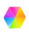 6 stk. RGBIC Hexagon Tri Panels væglys - Fjernbetjening, app styring