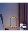 Lampe RGBIC elliptique - 25x15 cm, 10W, télécommande, USB