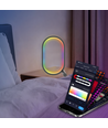 Lampe RGBIC elliptique - 25x15 cm, 10W, télécommande, USB