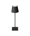 Outlet: V-Tac oppladelig bordlampe - Svart, IP20, touch dimbar, modell mini