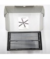 Hexa-Light RGBIC komplet sæt - 9 lysskinner, vægmonteret, Bluetooth app, USB, sort