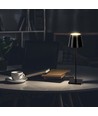Outlet: V-Tac opladelig bordlampe - Sort, IP20, touch dæmpbar, model mini