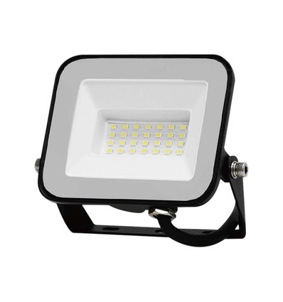 20W LED projektør - Samsung LED chip, IP65, sort hus, 4000K, udendørs
