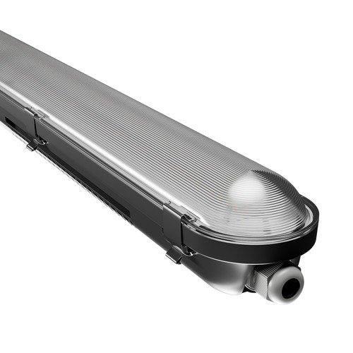 LIMEA Gigant Pro 40W/33W/26W/20W - Waterdicht 1200mm, Neutraal Wit, 230V, 120°, IP66, IK10, 1200x80x68mm, Zwart.
