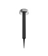 2,5W Solcelle hagelampe med spyd - 3-trinns dimbar, USB-C, IP44 utendørs, sort