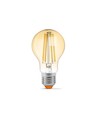 E27 10W LED filament ampoule - A60, 1050lm, 2200K, Verre ambré, 360° angle de diffusion