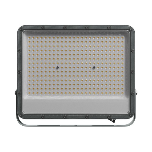 Noctis Max Luminaire 200W - Blanc Froid, 230V, 85°, IP65, 346x286x40 mm, Gris.