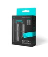 Universele batterijlader voor Li-ion / IMR - 2 kanalen, 1000mA, Micro USB, LED indicator
