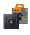 Videx BINERA TV-aansluiting - Zwart grafiet, IP20, 5-862 MHz, 75 Ω