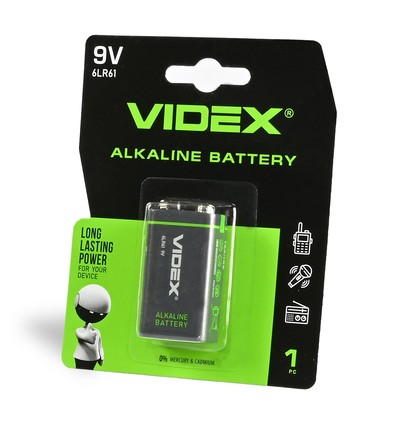 Alkaline batterij - 6LR61/9V