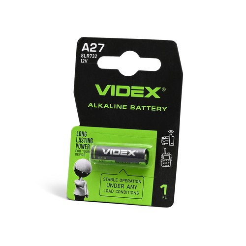 A27 alkalisk batteri