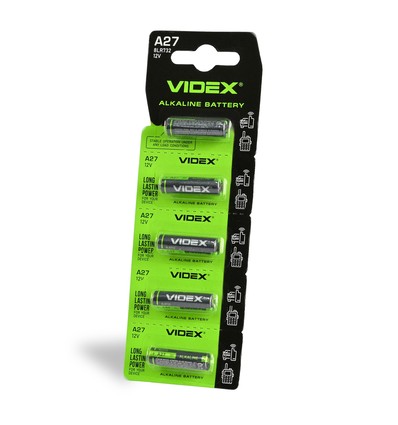 A27 alkalisk batteri - 5 st