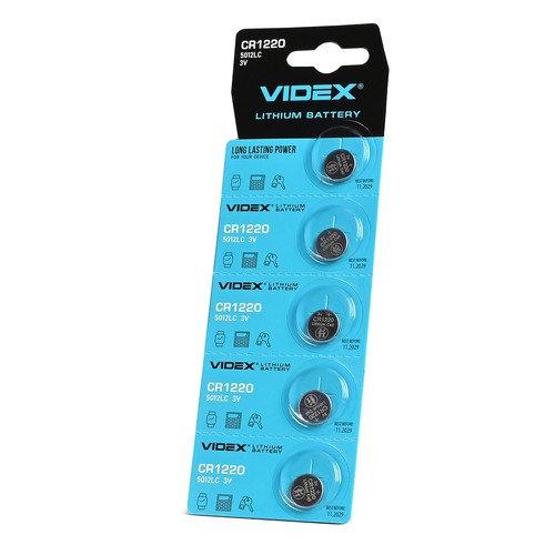 5 stuks CR1220 - Lithium batterij