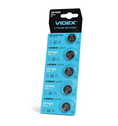 Pile lithium CR1620 - 5 pcs