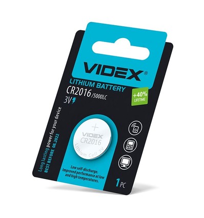 CR2016 lithiumbatterij