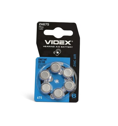 Za675 zinkluchtbatterij - (pr44), 6 stuks