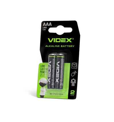 Alkaline batterij - LR03/AAA, 2 stuks