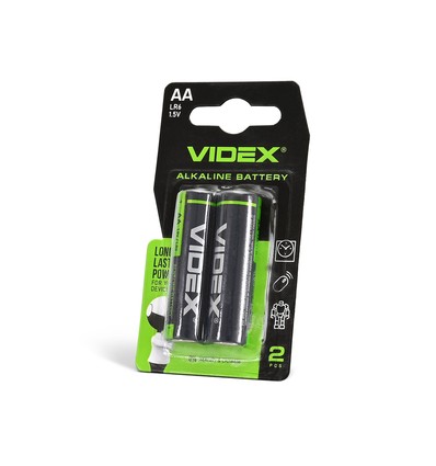 Alkalische batterij - LR6/AA, 2 stuks
