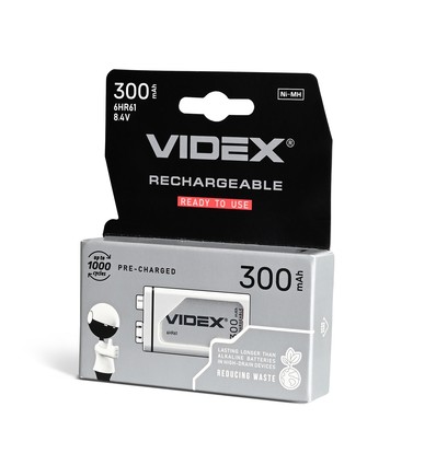 Batterie 6Hr61 - Ni-MH, rechargeable, 300mAh